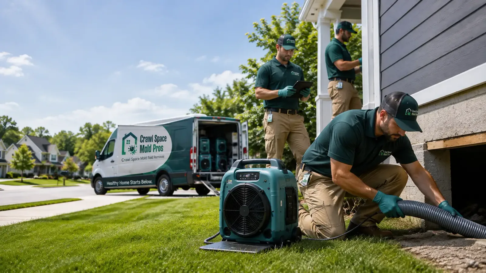 Crawl Space Mold Removal in Bertha, MN